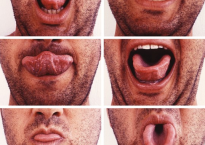 Moshe Gershuni, The Main (Real) Problems are with the Tongue and the Toes, 1972
