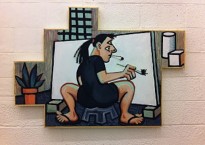 Zoya Cherkassy, Self Portrait, 2011- Feature