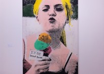 Nate Lowman at Art Basel 2012