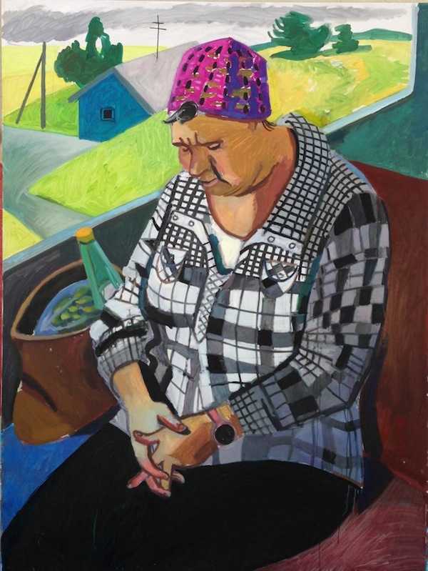 Natalia Zourabova, Untitled, Russia, oil on canvas, 200x150 cm (1)